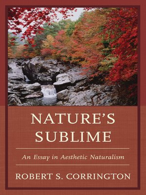 cover image of Nature's Sublime